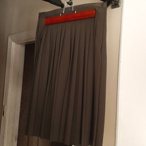 Pleated skirt with blazer to match